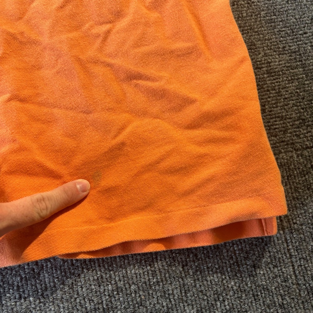 Polo Ralph Lauren Mens Orange Short Sleeve Pique Polo Shirt Big & Tall 1XB - Picture 5 of 7